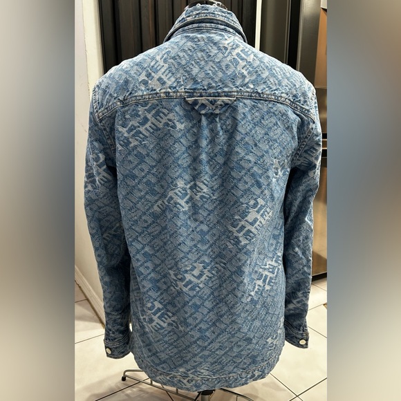 Diesel Women’s logo Jeans Jacket Size S - Picture 4 of 11